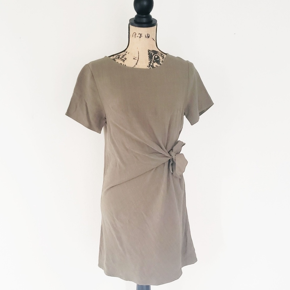 Tie Front Dress